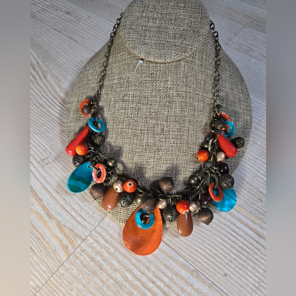 Boho Chunky Statement Necklace
